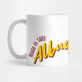 Albuquerque in 1885 Mug